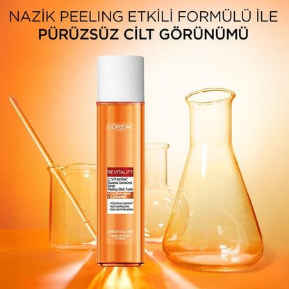 Loreal Paris Revitalift C Vitamini Gözenek Görünümü Karşıtı Peeling Etkili Tonik 180 ml