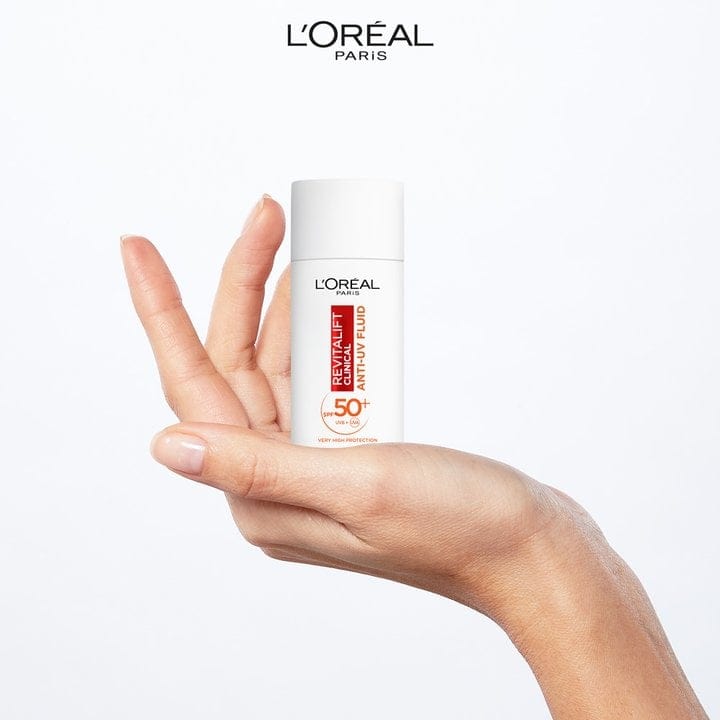 Loreal Paris Revitalift Clinical Spf 50+ Daily High UV Protection Face Sunscreen 50ml 2 Pack