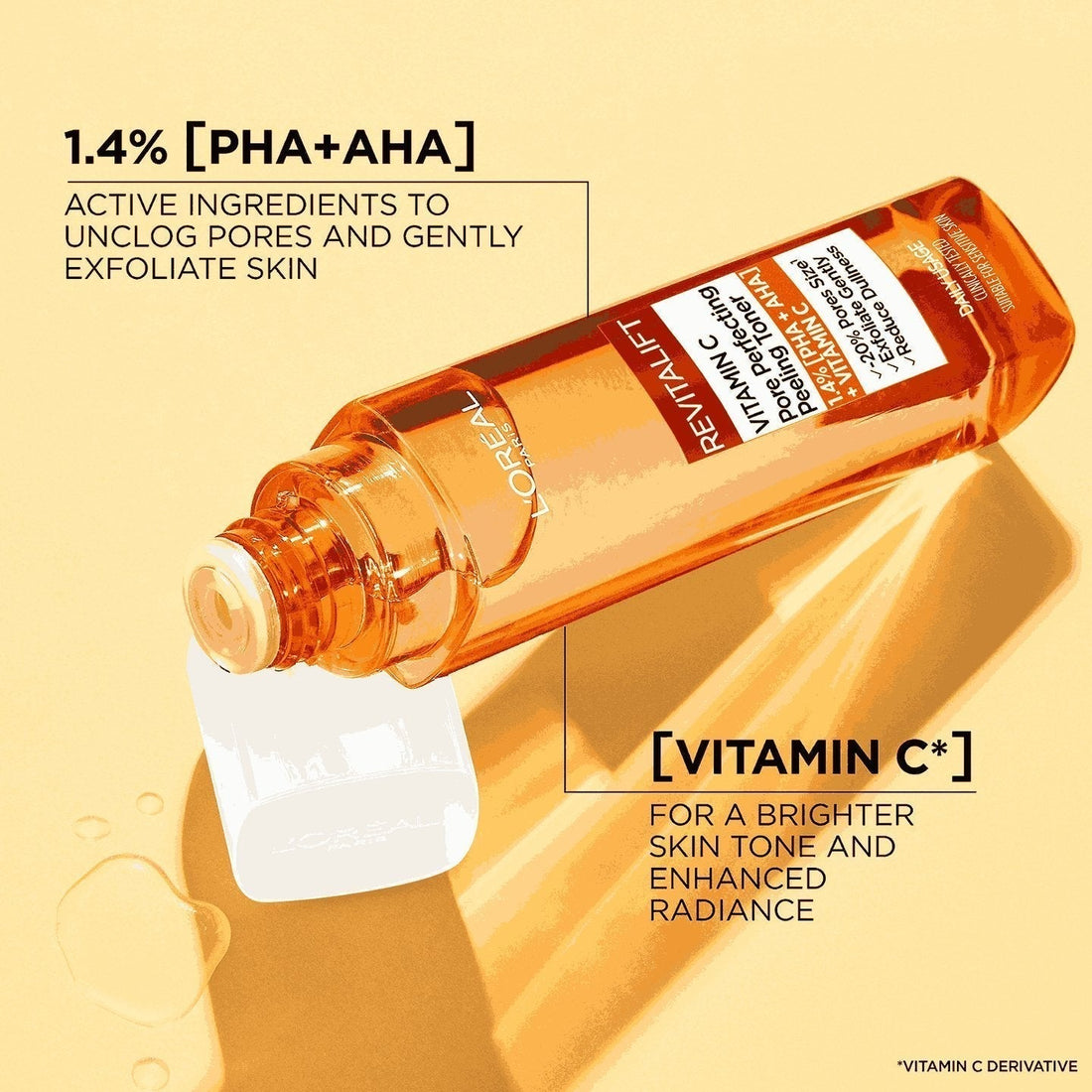 Loreal Paris Revitalift Clinical Vitamin C Pore Perfecting Peeling Toner 180ml