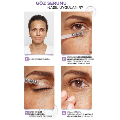 Loreal Paris Revitalift Filler Aydınlatıcı Göz Serumu 20ml