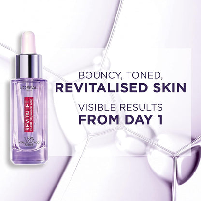 Loreal Paris Revitalift Filler Hyaluronic Acid 1.5% Pure Concentrated Serum 30 Ml