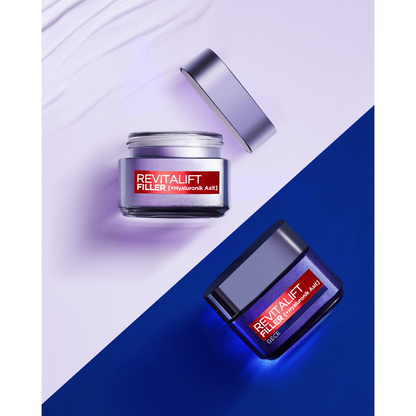 Loreal Paris Revitalift Filler Yoğun Dolgunlaştırıcı Yaşlanma Karşıtı Gece Kremi 50ml - Hyaluronik Asit