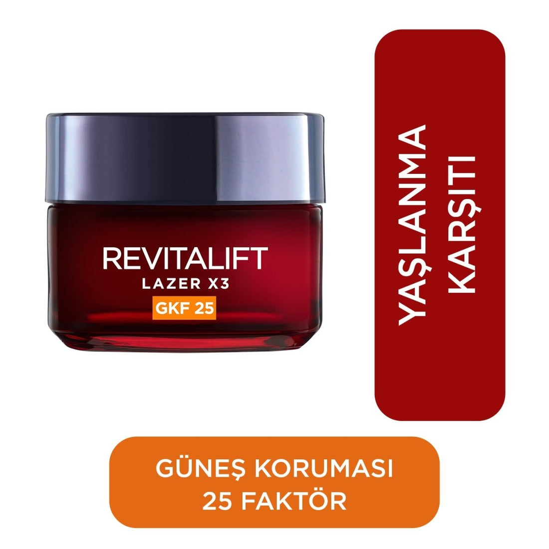 Loreal Paris Revitalift Lazer X3 Leke ve Yaşlanma Karşıtı Bakım GKF25