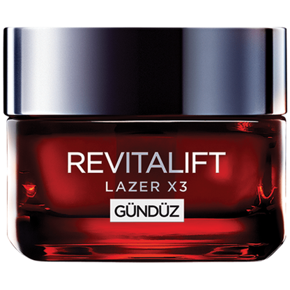 Loreal Paris Revitalift Lazer X3 Yoğun Yaşlanma Karşıtı Gündüz Bakım Kremi 50 ml