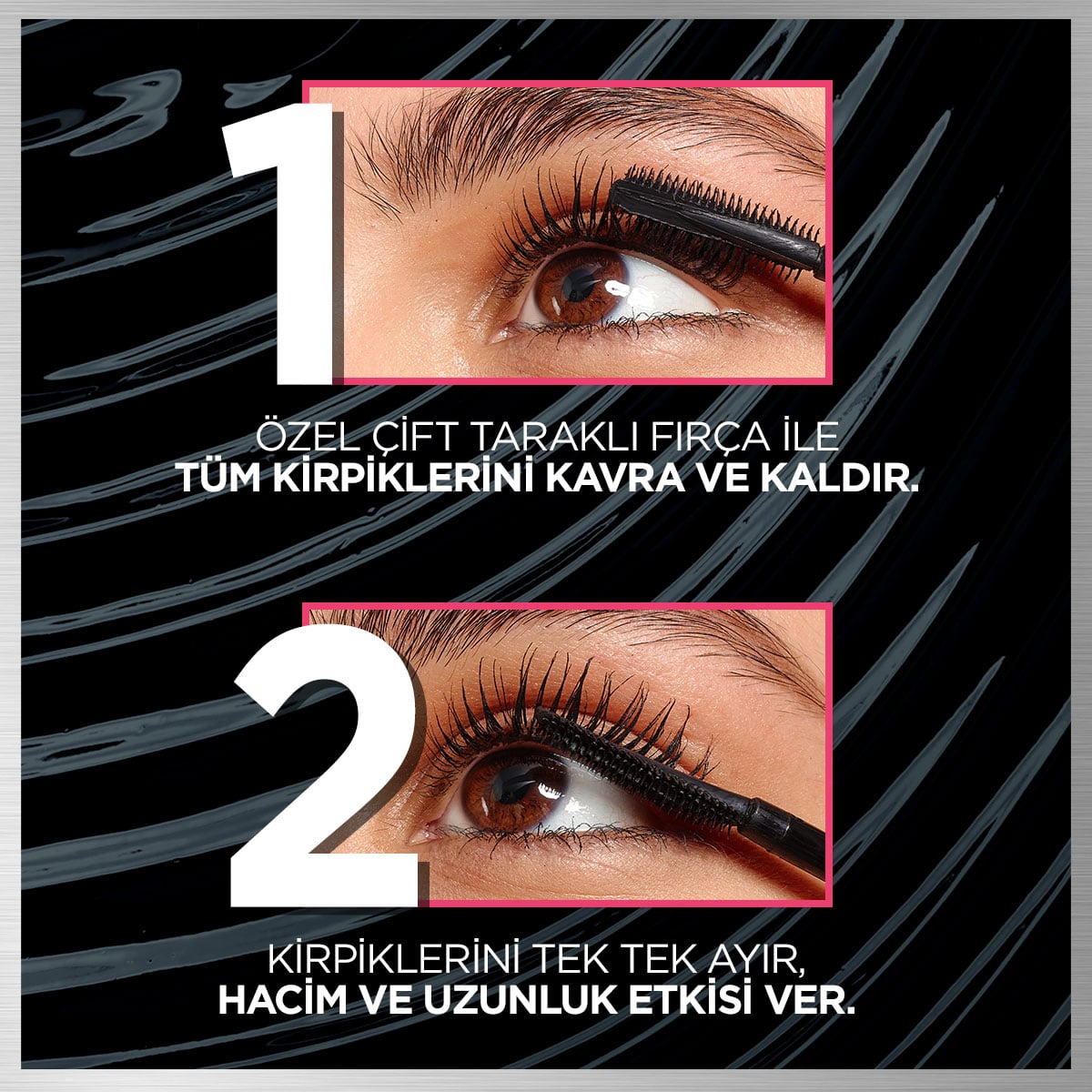Loreal Paris Telescopic Lift Suya Dayanıklı Maskara