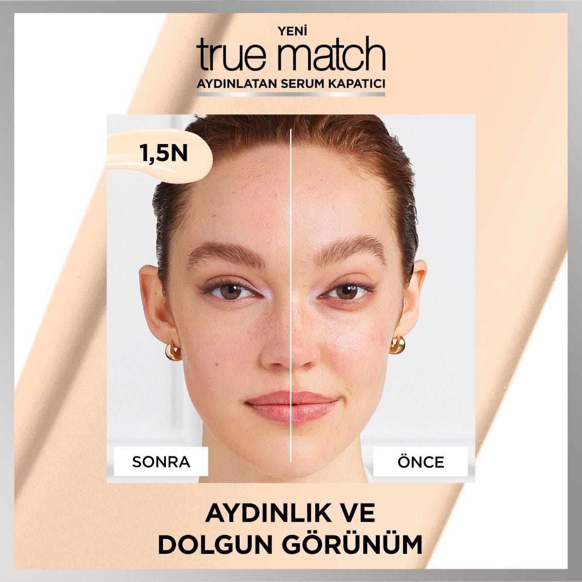 Loreal Paris True Match Aydınlatan Serum Kapatıcı - 1.5N 11 ml