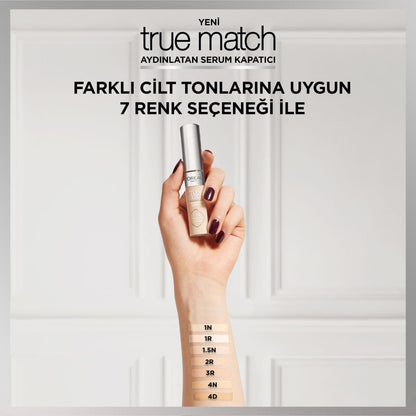 Loreal Paris True Match Aydınlatan Serum Kapatıcı - 3R 11 ml