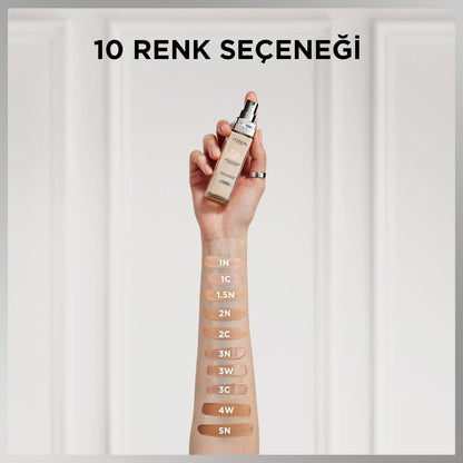 Loreal Paris True Match Bakım Yapan Fondöten - 3W Sıcak Alt Ton
