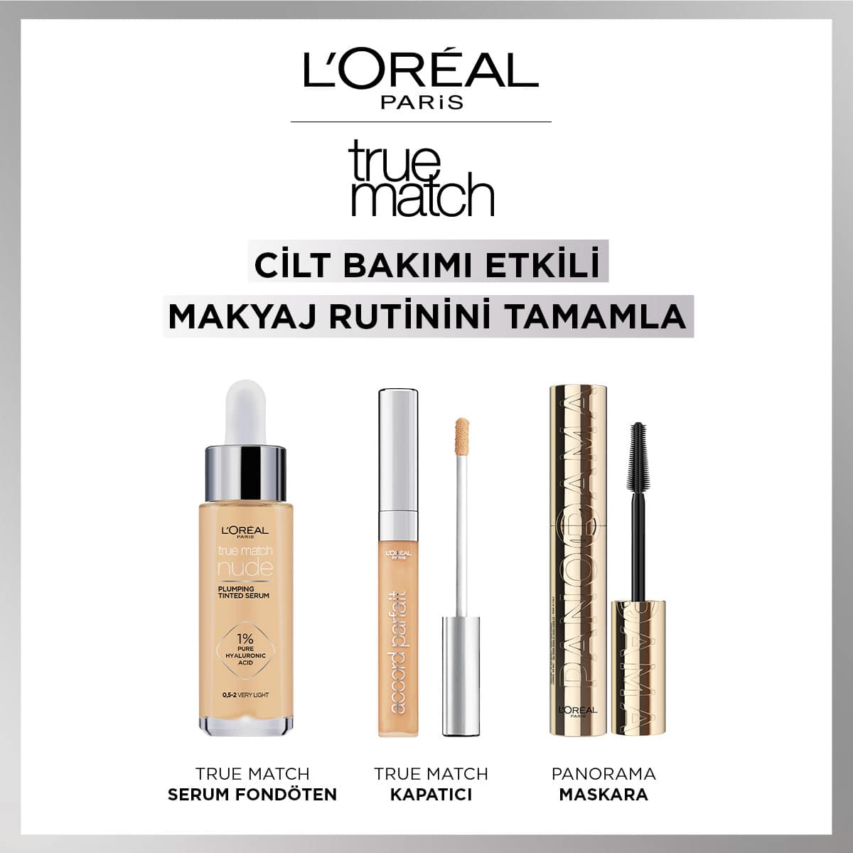 Loreal Paris True Match Nude Fondöten Serum 2-3 Light