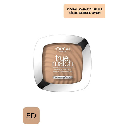 Loreal Paris True Match Pudra 5.D/5.W Golden Sand