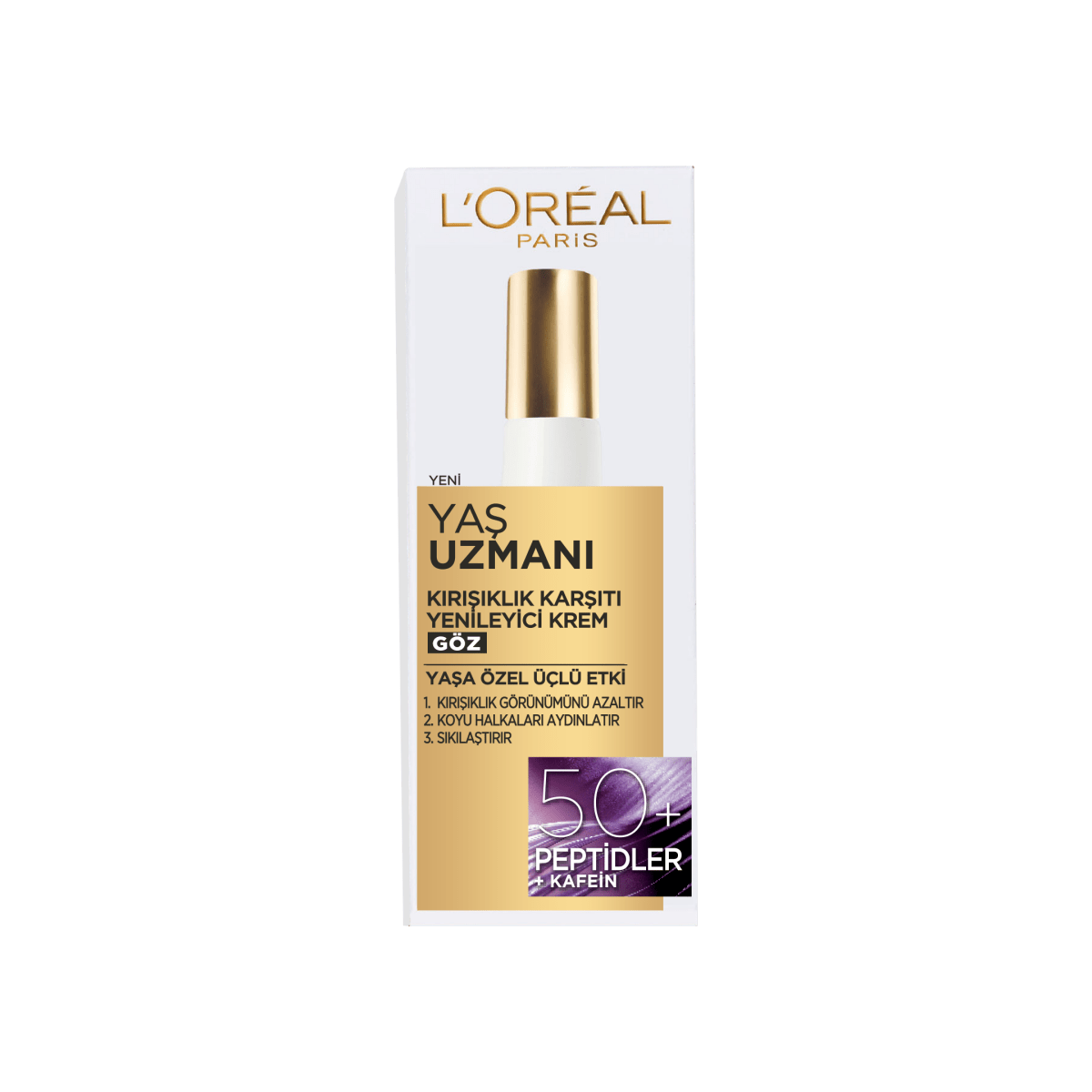 Loreal Paris Yaş Uzmanı 50+ Kırışıklık Karşıtı Yenileyici Göz Kremi