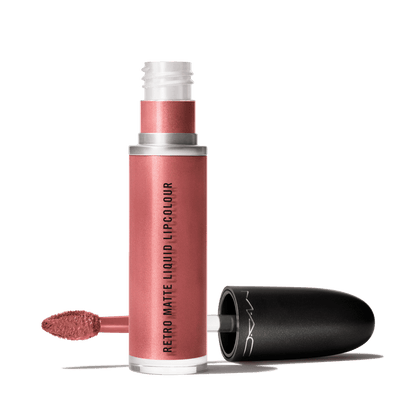 Mac Retro Matte Metallic Liquid Lipcolour -Gemz &amp; Roses