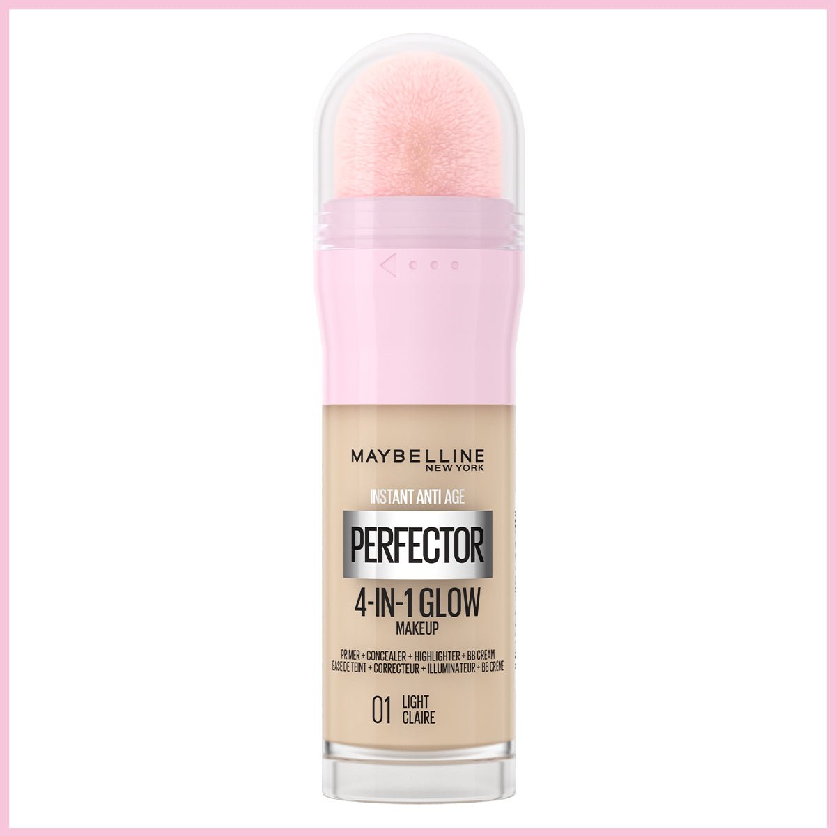 Maybelline Instant Perfector Glow 4 Etki 1 Arada Fondöten- 01 Light