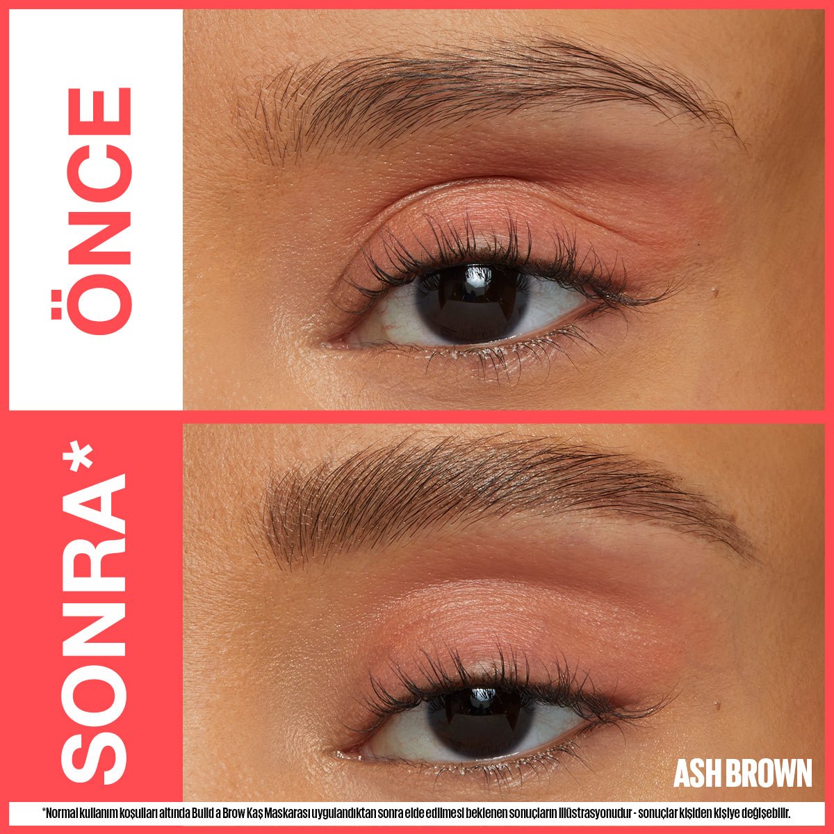 Maybelline New York Build a Brow 2in1 Kaş Kalemi ve Jeli Ash Brown