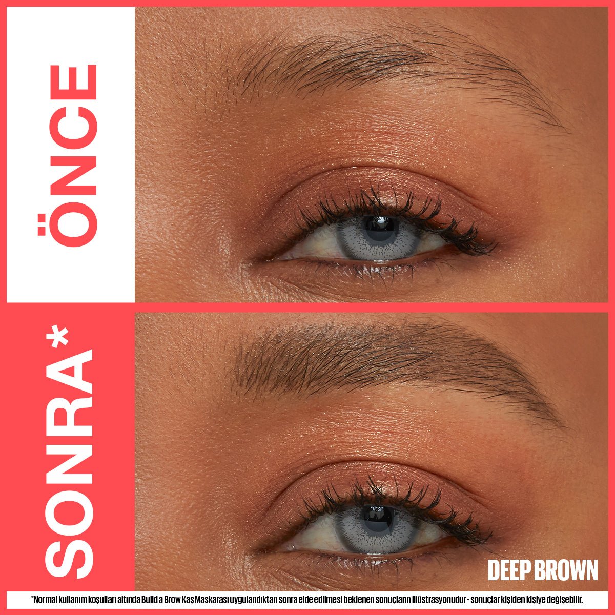 Maybelline New York Build a Brow 2in1 Kaş Kalemi ve Jeli Deep Brown