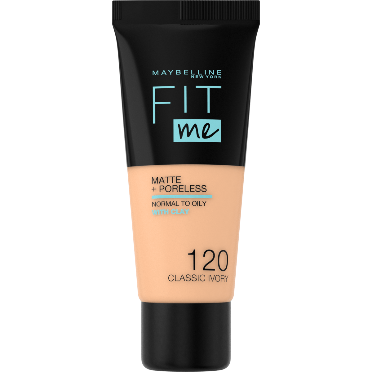 Maybelline New York Fit Me Matte+Poreless Fondöten - 120 Classic Ivory