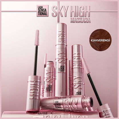 Maybelline New York Lash Sensational Sky High Kahverengi Maskara