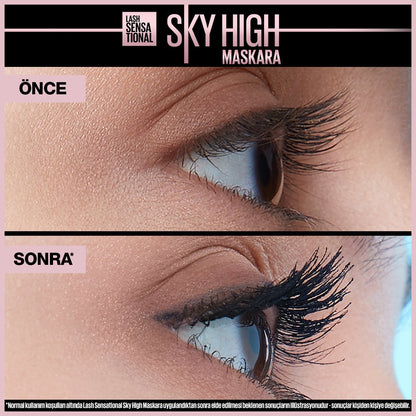 Maybelline New York Lash Sensational Sky High Suya Dayanıklı Waterproof Maskara