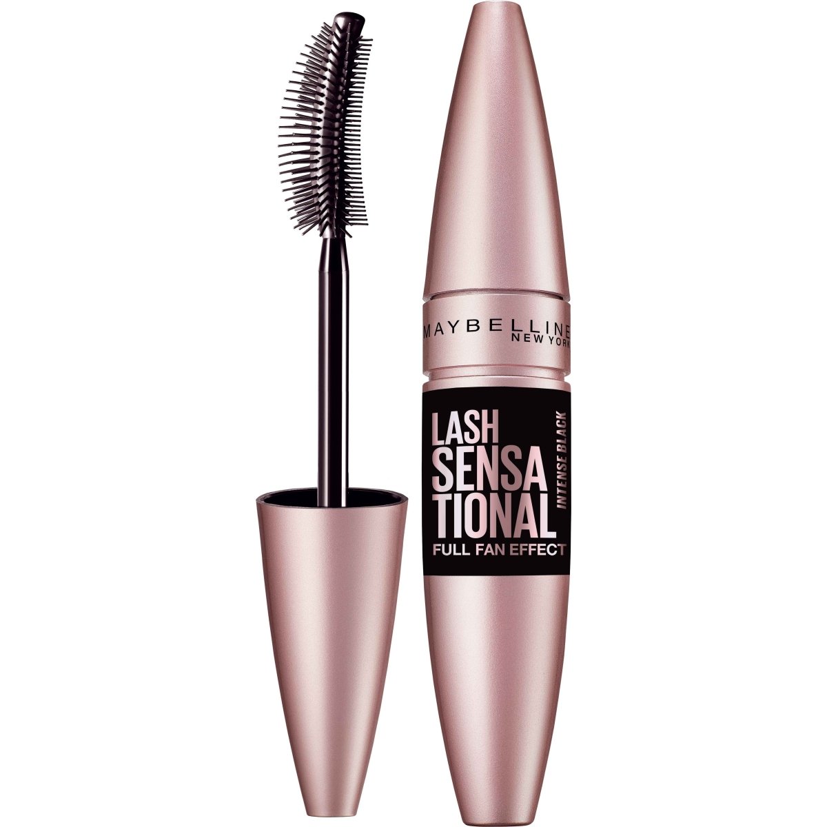 Maybelline New York Lash Sensational Yelpaze Etkili Intense Black Maskara - Ekstra Siyah