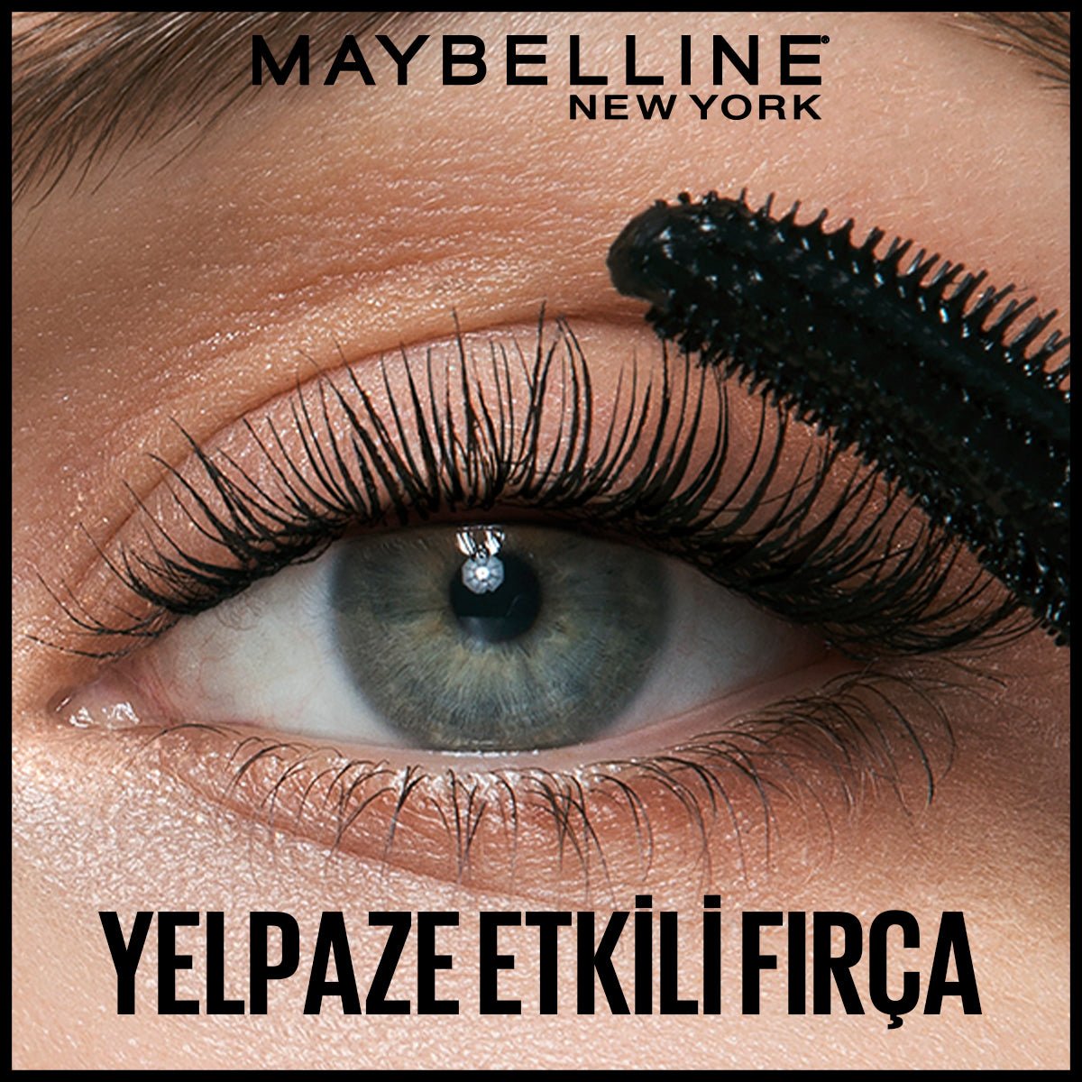 Maybelline New York Lash Sensational Yelpaze Etkili Suya Dayanıklı Siyah Maskara