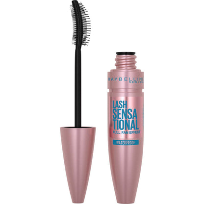 Maybelline New York Lash Sensational Yelpaze Etkili Suya Dayanıklı Siyah Maskara