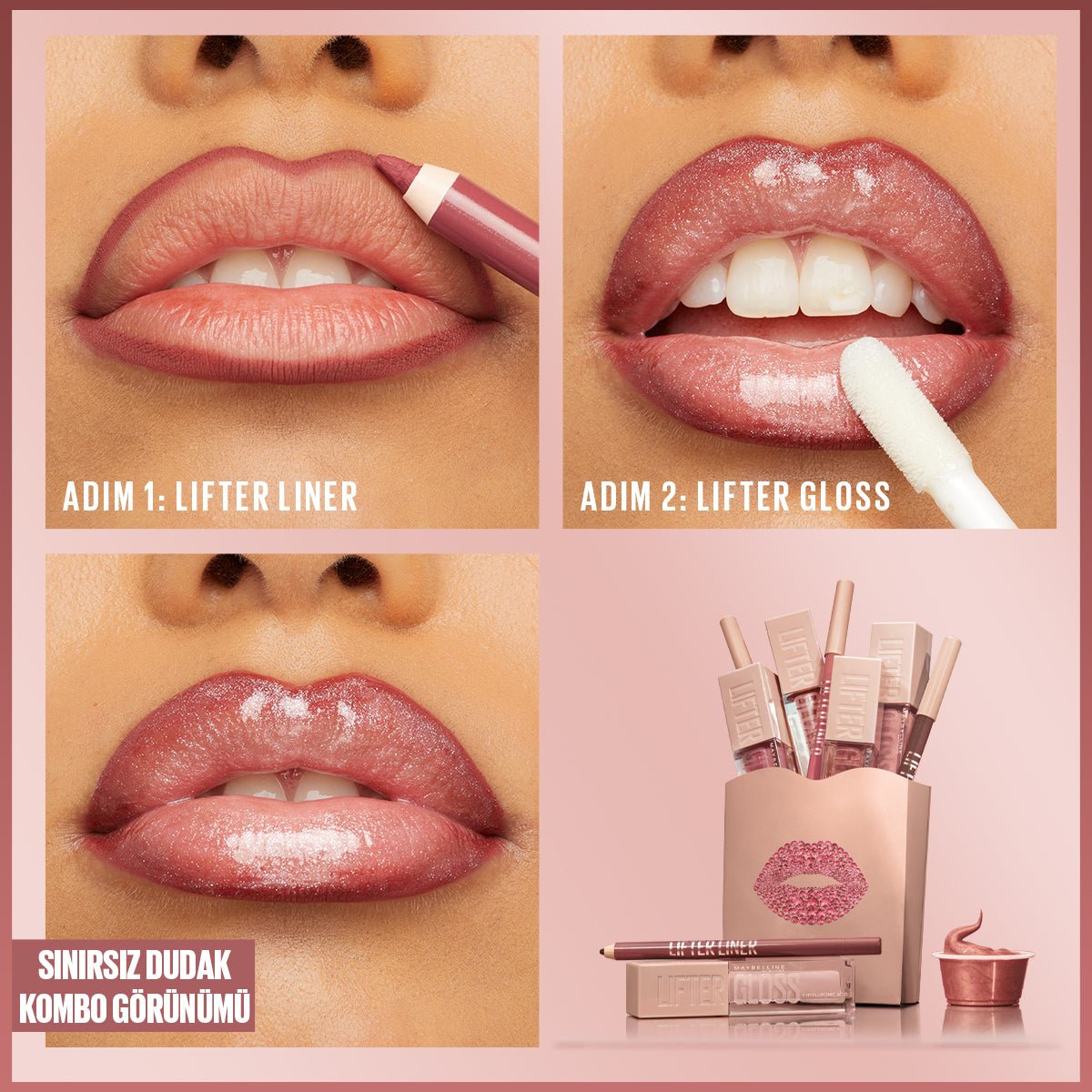 Maybelline New York Lifter Liner Dudak Kalemi- 07 Big Lift