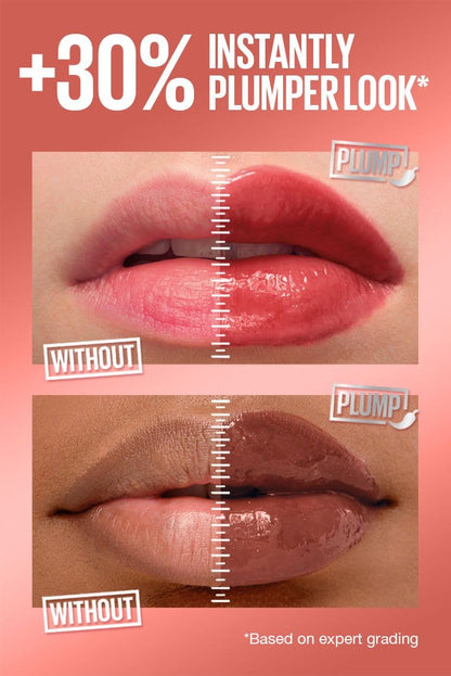 Maybelline New York Lifter Plump Lip Gloss -007 Coca Zing
