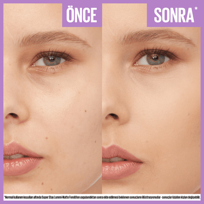 Maybelline New York Super Stay Lumi Matte Fondöten - 118