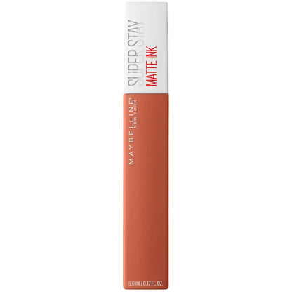 Maybelline New York Super Stay Matte Ink Likit Mat Ruj - 75 Fighter - Kahverengi