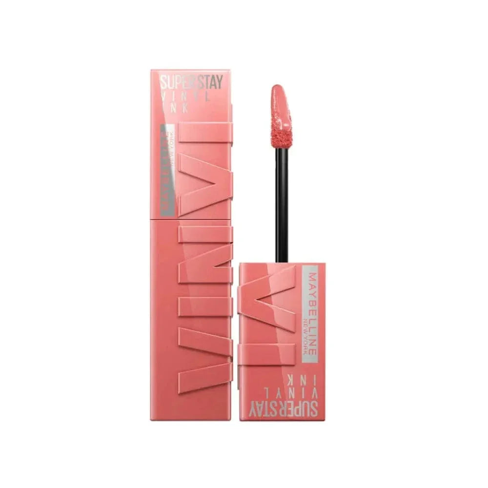 Maybelline New York Super Stay Vinyl Ink Long Lasting Liquid Gloss Lipstick - 100 Charmed