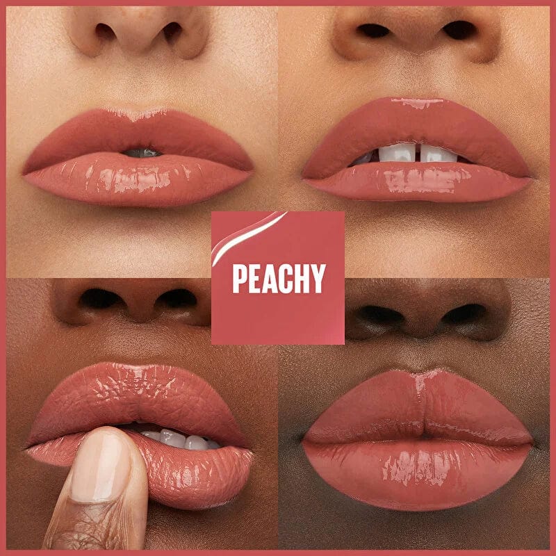 Maybelline New York Super Stay Vinyl Ink Long Lasting Liquid Gloss Lipstick -15 Peachy