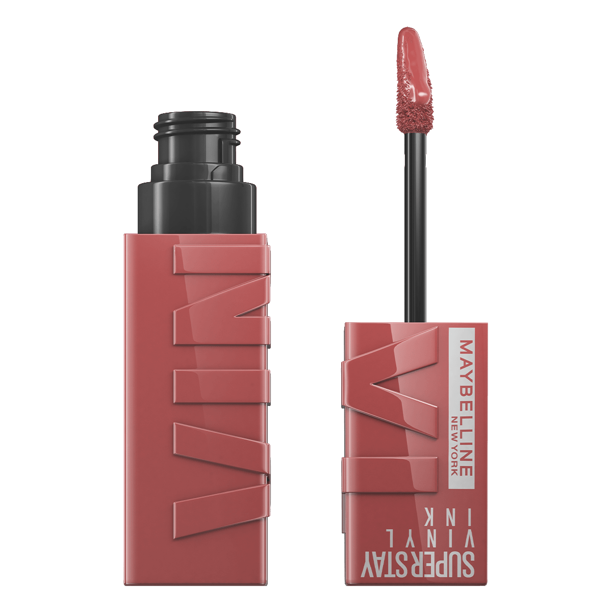 Maybelline New York Super Stay Vinyl Ink Uzun Süre Kalıcı Likit Parlak Ruj 35 Cheeky