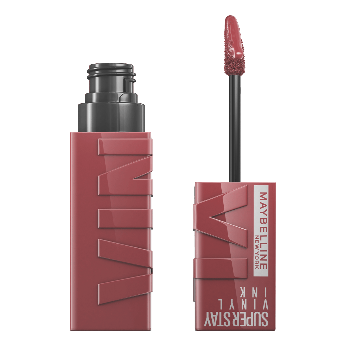 Maybelline New York Super Stay Vinyl Ink Uzun Süre Kalıcı Likit Parlak Ruj 40 Witty