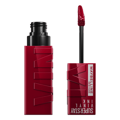 Maybelline New York Super Stay Vinyl Ink Uzun Süre Kalıcı Likit Parlak Ruj 55 Royal