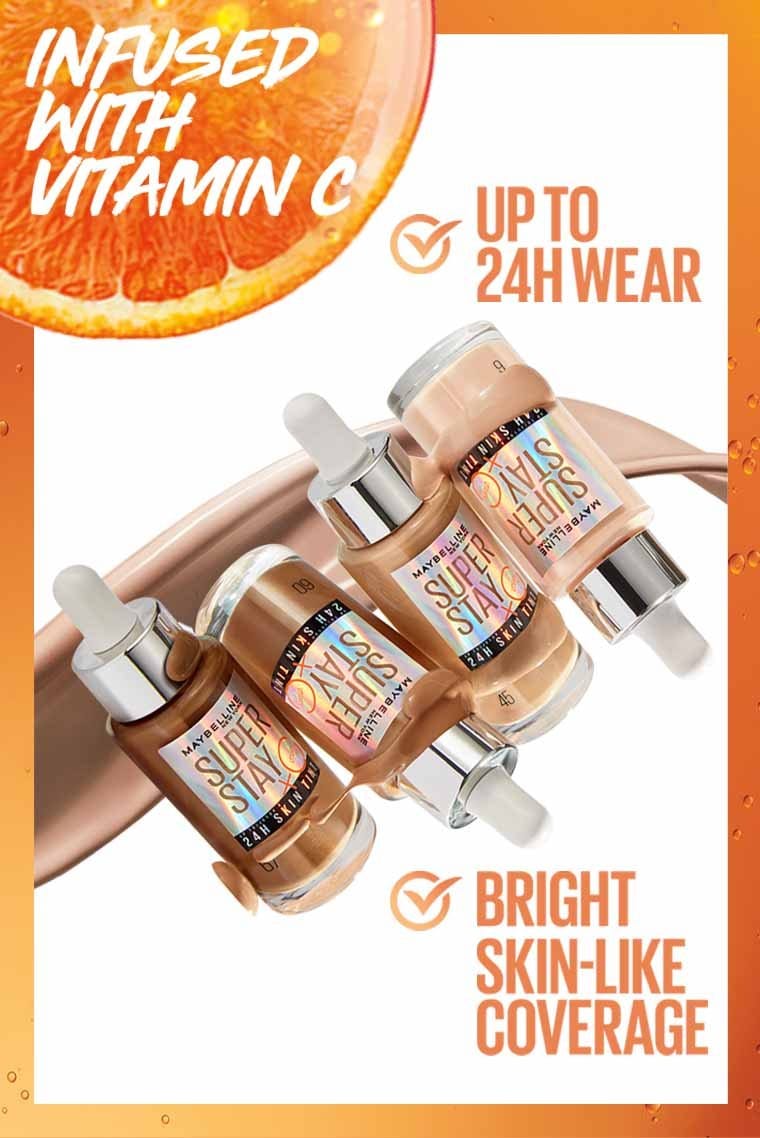 Maybelline Super Stay 24H Skin Tint Foundation- 40