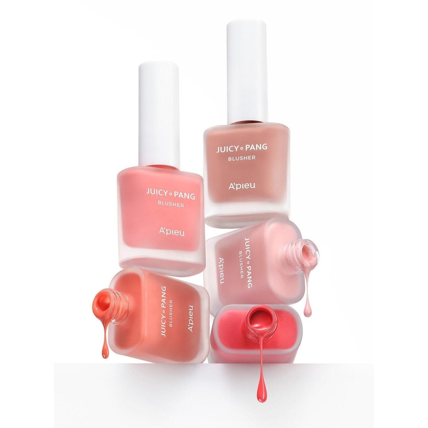 Missha Moisturizing Liquid Blush 9g for a Natural Look APIEU Juicy-Pang Water Blusher (PK02)