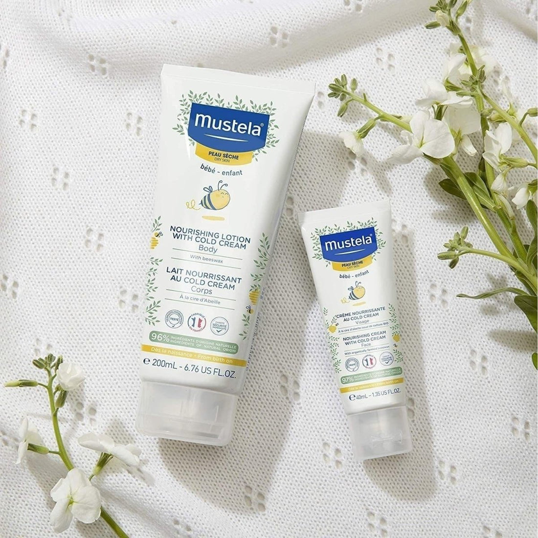 Mustela Cold Krem İçeren Besleyici Vücut Losyonu 200 ml