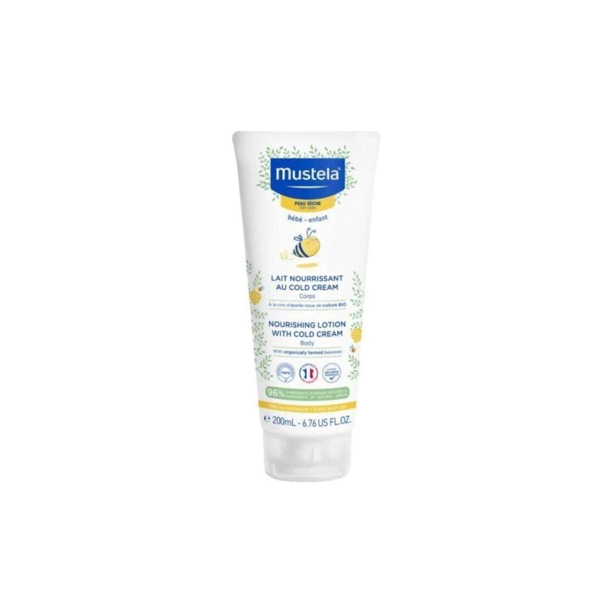 Mustela Cold Krem İçeren Besleyici Vücut Losyonu 200 ml