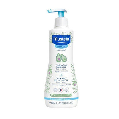 Mustela Gentle Cleansing Gel Yenidoğan Şampuanı 200 ml