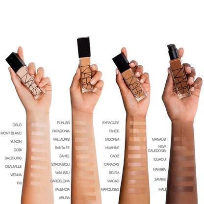 NARS Natural Radiant Longwear Foundation - 30 ml / Med.Dark 2 - Tahoe - Medium Dark Skin with Yellow Undersole