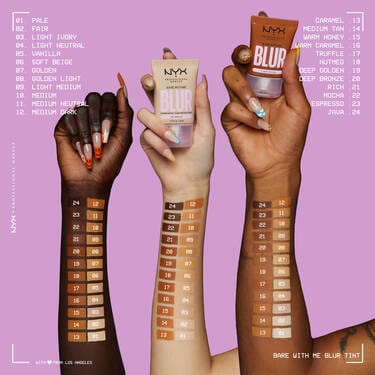 NYX Professional Makeup Blur Tint Skin Filter Foundation - 13 Caramel