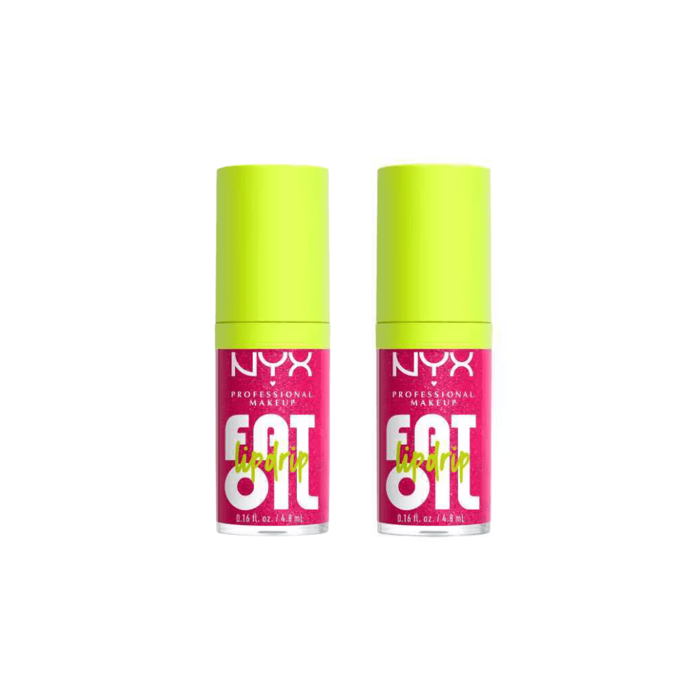 NYX Professional Makeup Fat Oil Lip Drip Gloss - Supermodel 2 Pack