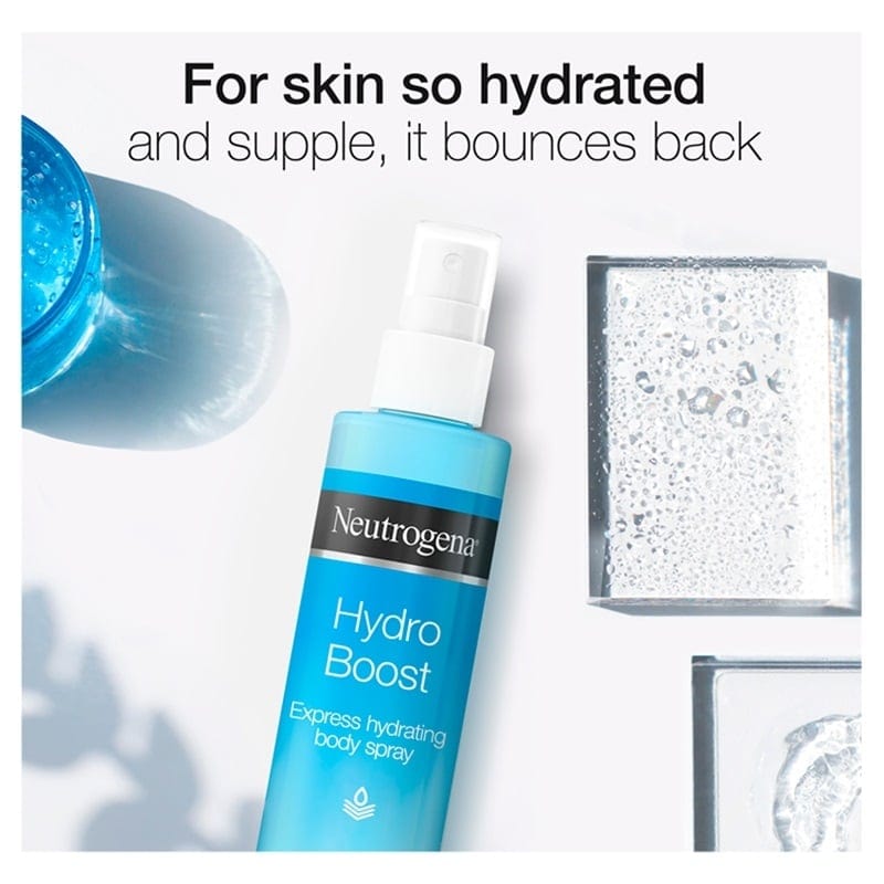 Neutrogena Hydro Boost Express Hydrating Body Spray 200ml / 6.8 fl oz 2 Pack