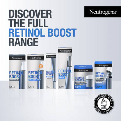 Neutrogena Retinol Boost+ Intense Care Cream 50ml / 1.7 fl oz 2 Pack