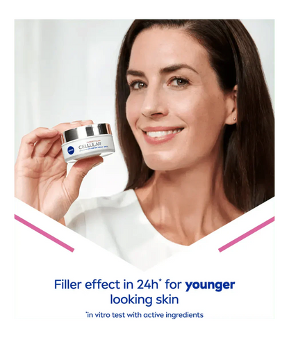 Nivea Cellular Expert Filler Firming Day Face Cream SPF 30 50 ml / 1.7 fl oz - 3 Pack