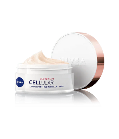 Nivea Cellular Expert Lift Pure Bakuchiol + HA Anti-Age Day Cream SPF30 50ml - 2 Pack