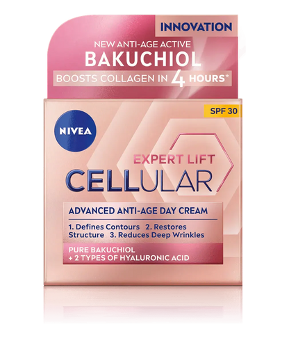 Nivea Cellular Expert Lift Pure Bakuchiol + HA Anti-Age Day Cream SPF30 50ml