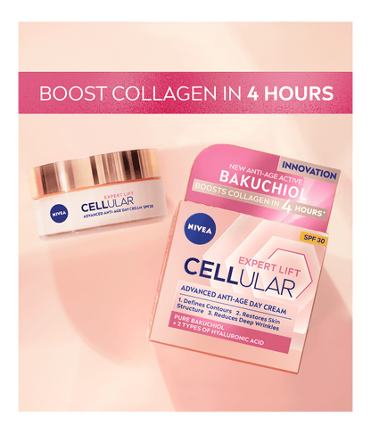 Nivea Cellular Expert Lift Pure Bakuchiol + HA Anti-Age Day Cream SPF30 50ml