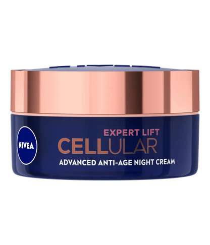 Nivea Cellular Expert Lift Pure Bakuchiol + HA Anti-Age Night Face Cream 50ml / 1.7 fl oz