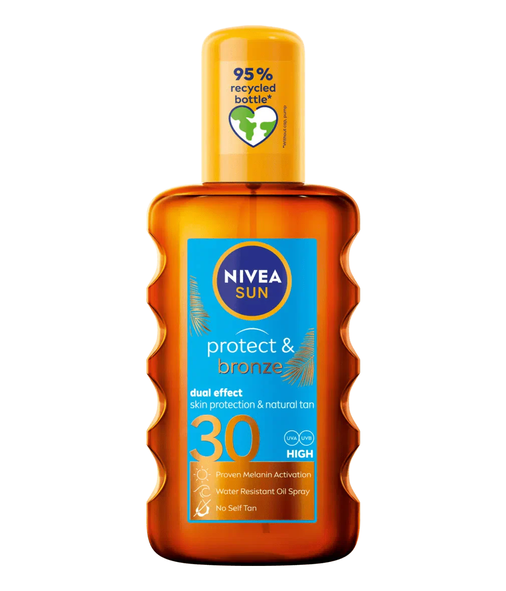 Nivea Sun Tan Activating Oil SPF30 Protect&amp;Bronze 200ml / 6.8 fl.oz
